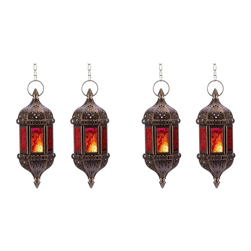 Candle Holder Decor - AB34-4 – Conjunto de 4 suportes