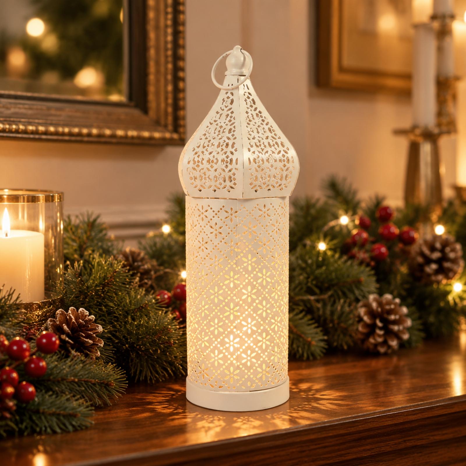 Luminária marroquina de ferro  - Candle Holder Decor avaliação e preço