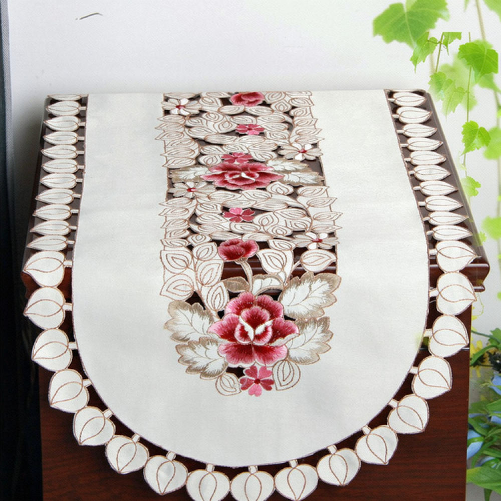 Elegante caminho de mesa borda - Table Runner avaliação e preço