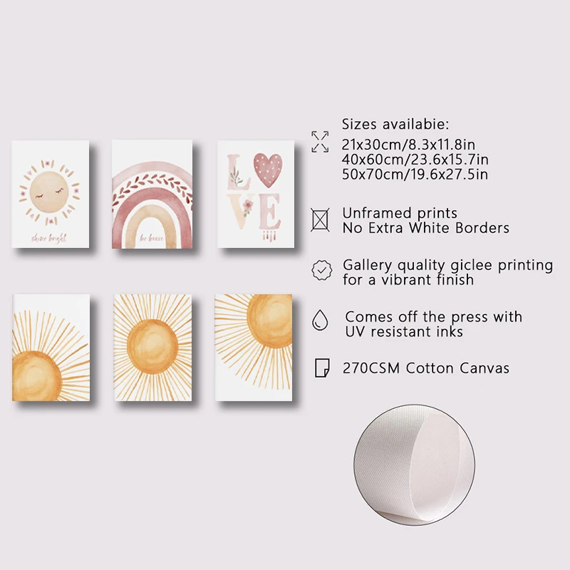 Conjunto de 3 Pôsteres de Tela - Abstract Canvas Set avaliação e preço