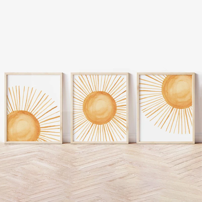 Conjunto de 3 Pôsteres de Tela - Abstract Canvas Set avaliação e preço