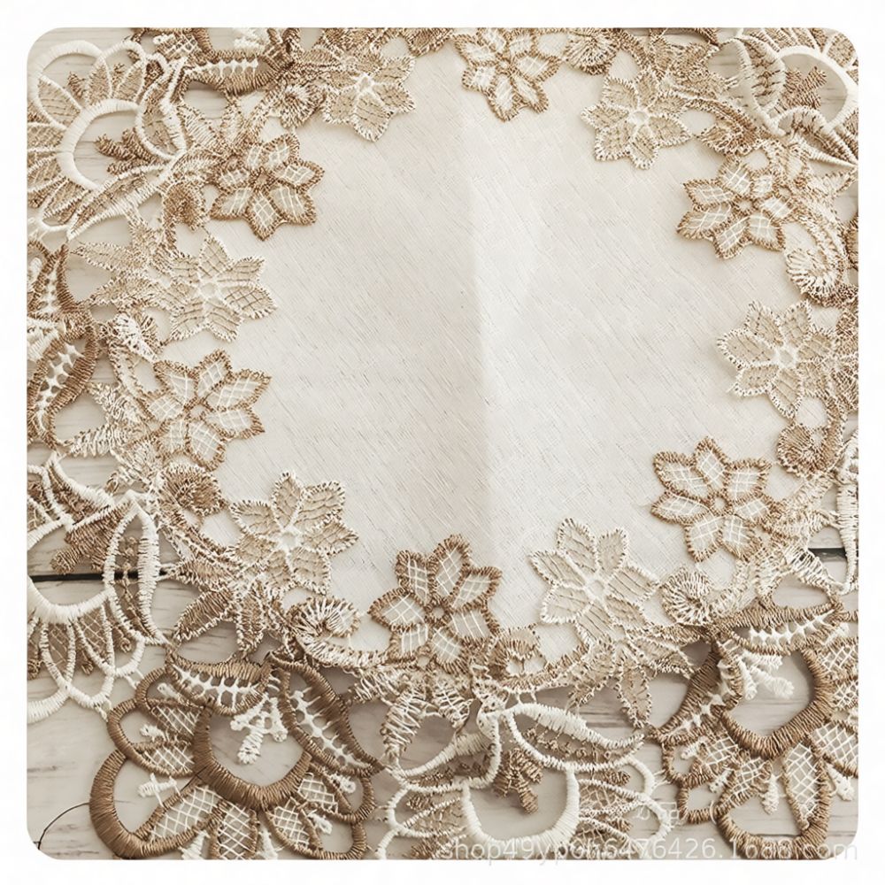 Sousplat de renda solúvel em á - Table Runner avaliação e preço